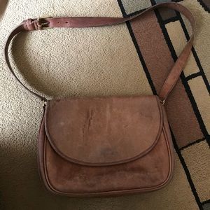 Leather Coach Bag